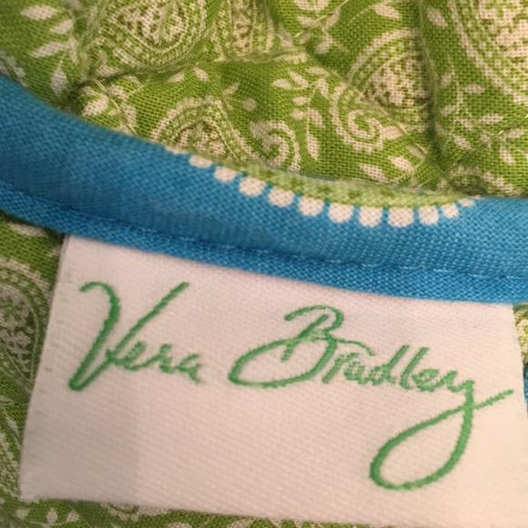 Vera Bradley Bermuda Blue Messenger Crossbody Bag - Picture 7 of 8
